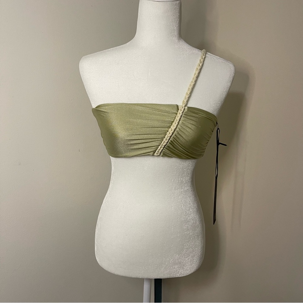 NWT House of Harlow green bandeau